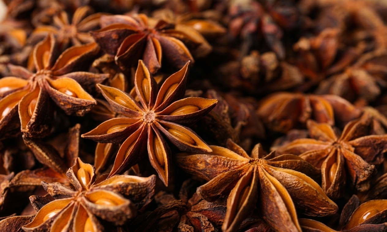 Star Anise Export from India — Whole Flower Spice Star Shaped Premium Grade