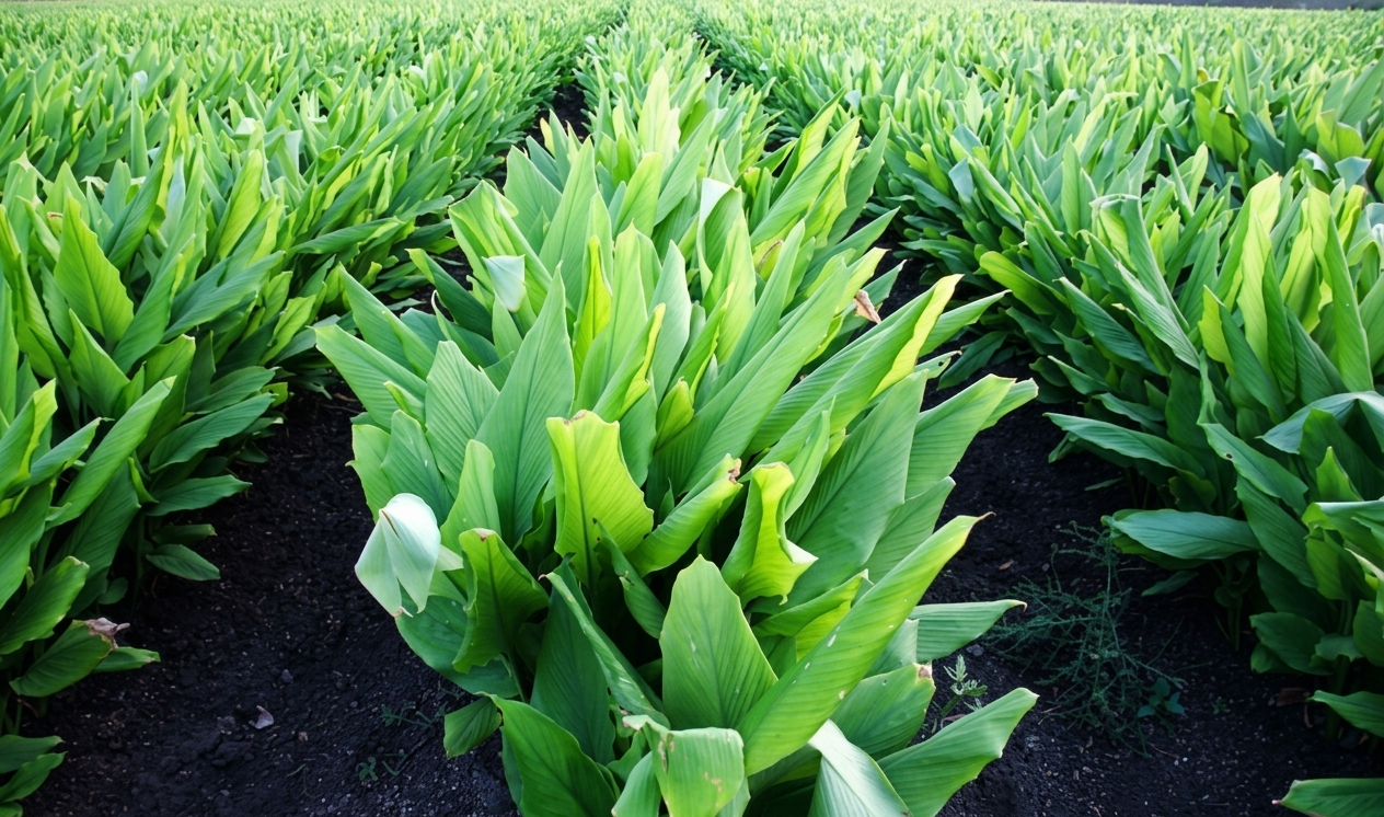 Turmeric Farm in Erode